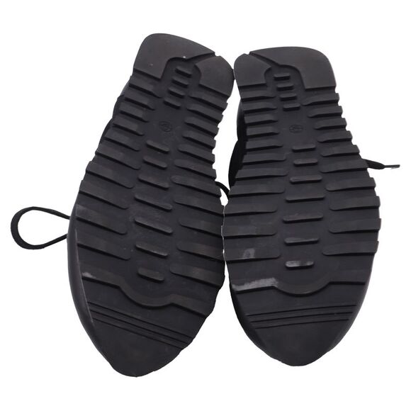 The Row Owen Sneakers in Black Leather - Picture 7 of 12